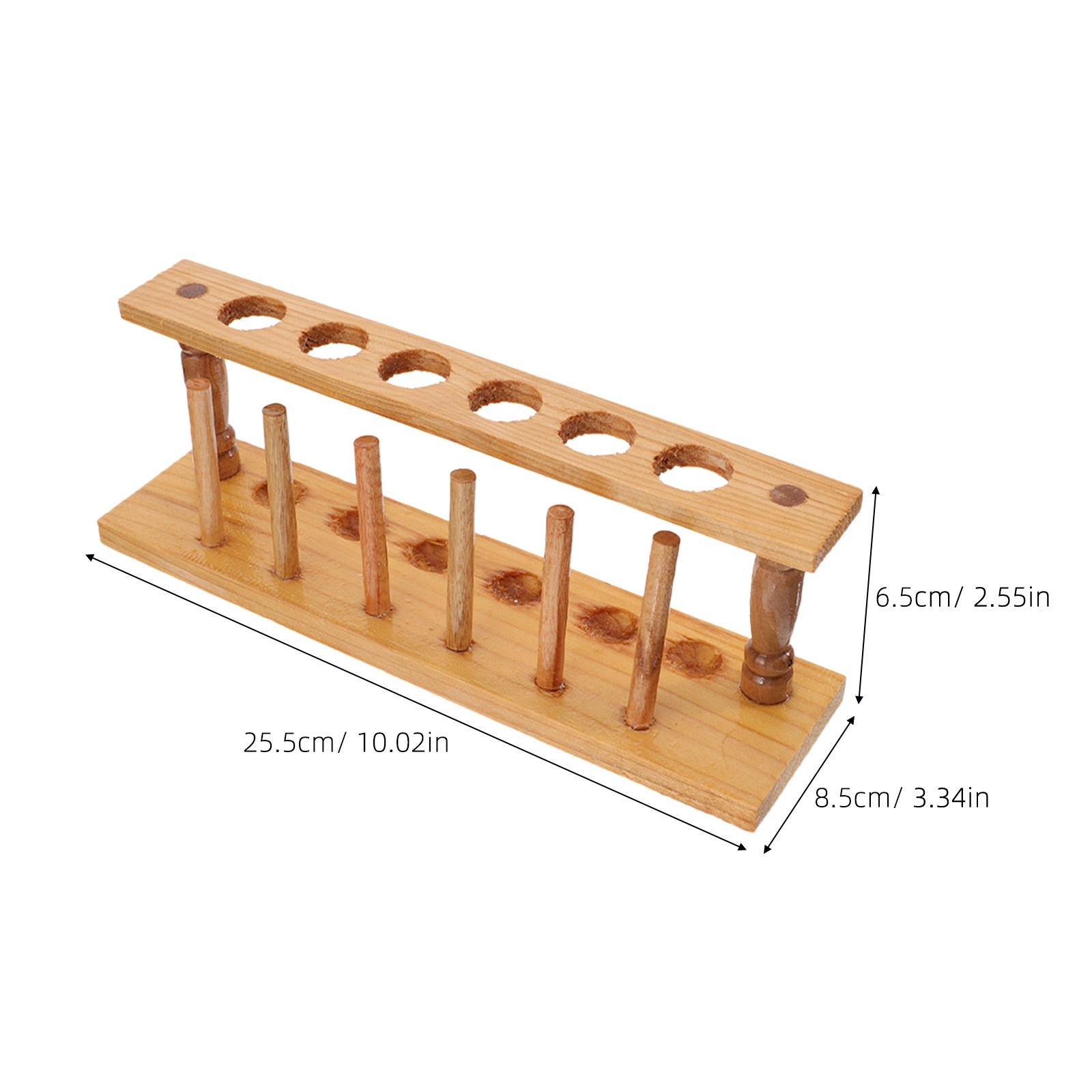 Natural Wood Test Tube Rack 6- - Laboratory Centrifuge review and price