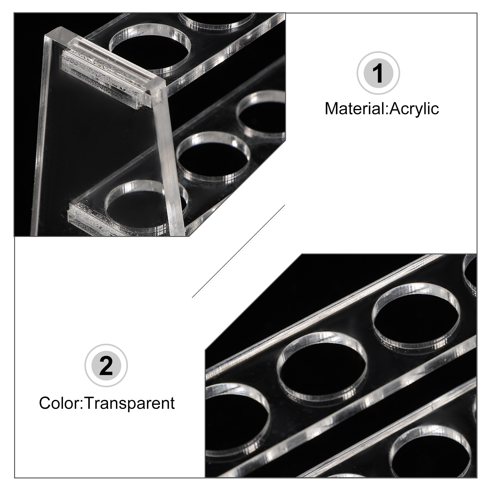 2Pcs Clear Acrylic Test Tube R - Laboratory Centrifuge review and price