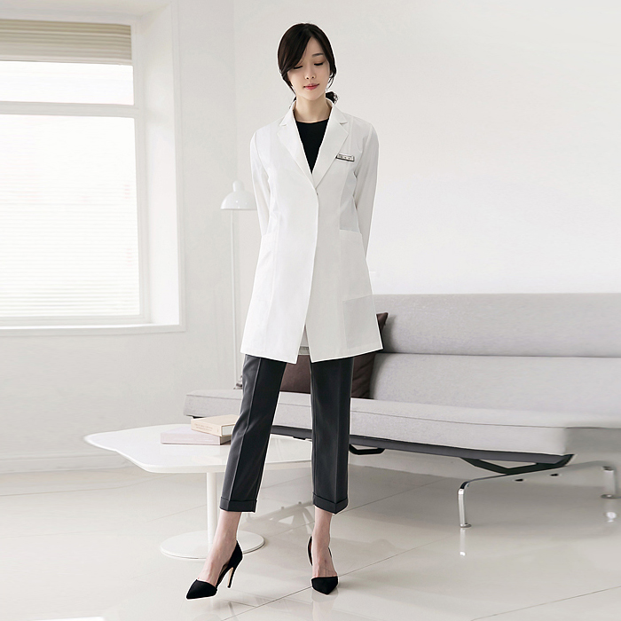 Slim Fit Long Sve Medical Doct - Medical Lab Design review and price