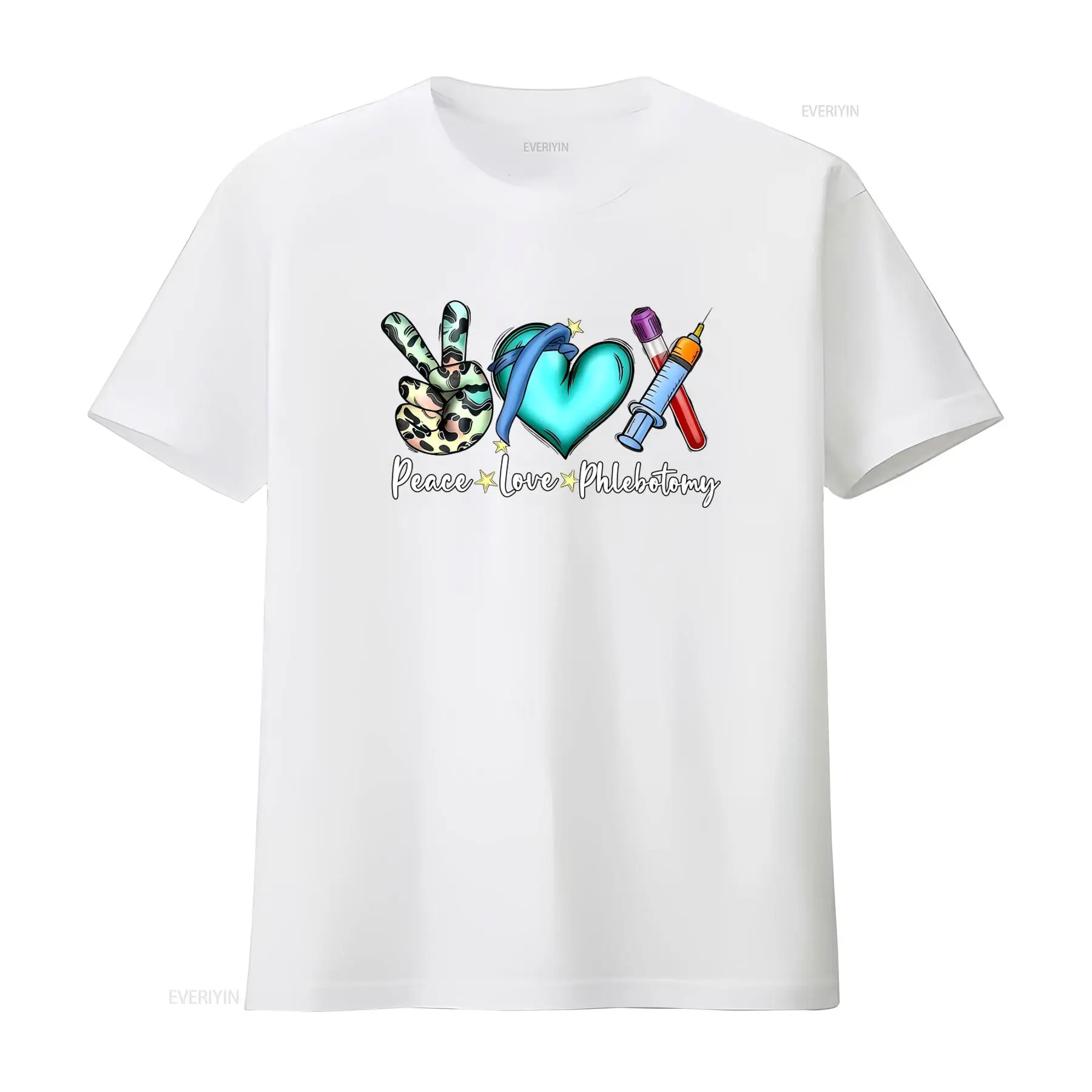 Peace Love Phlebotomy T Shirt  - Medical Lab Design review and price